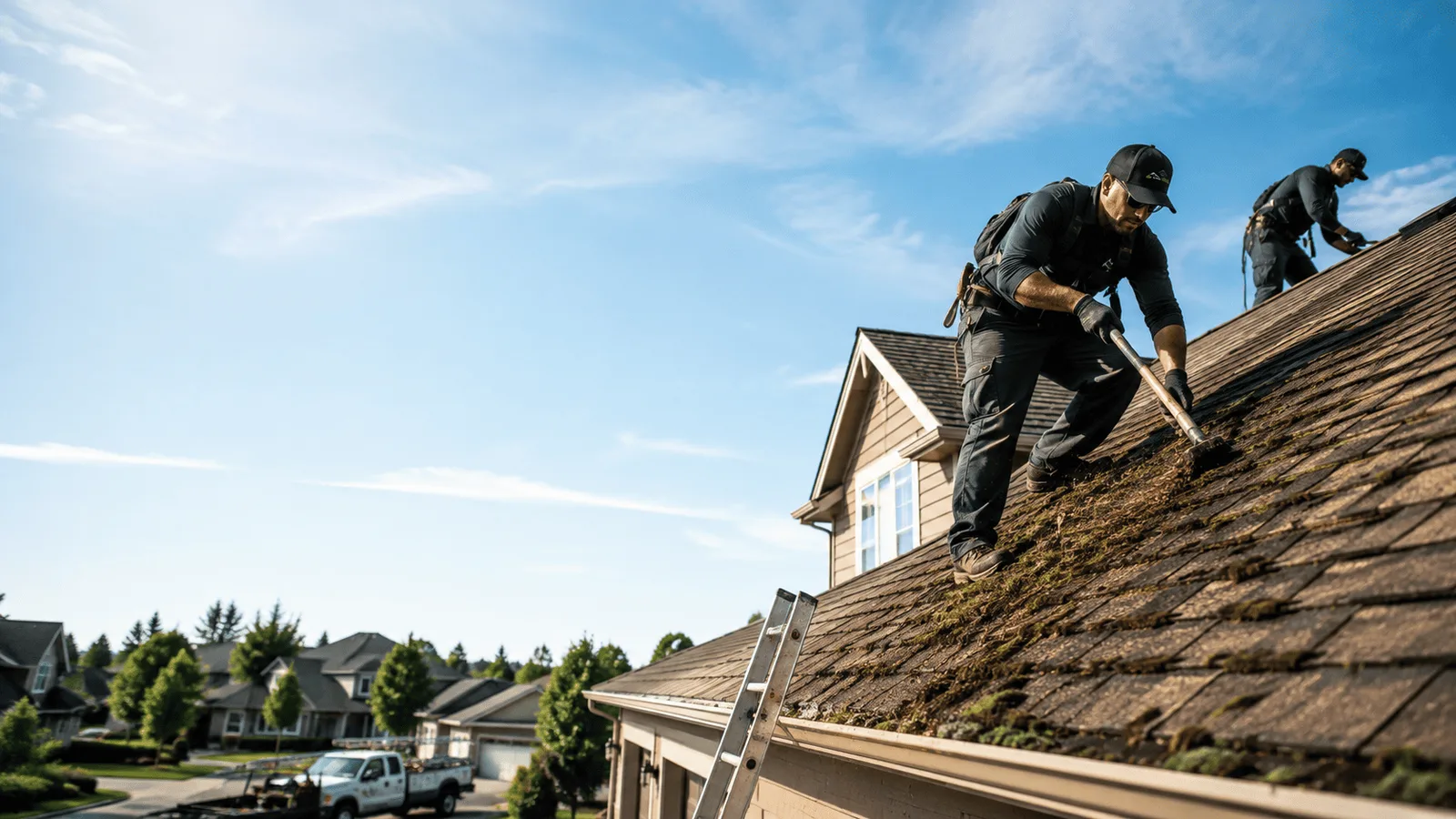 Roof Moss Removal in Fort Stewart, GA near me